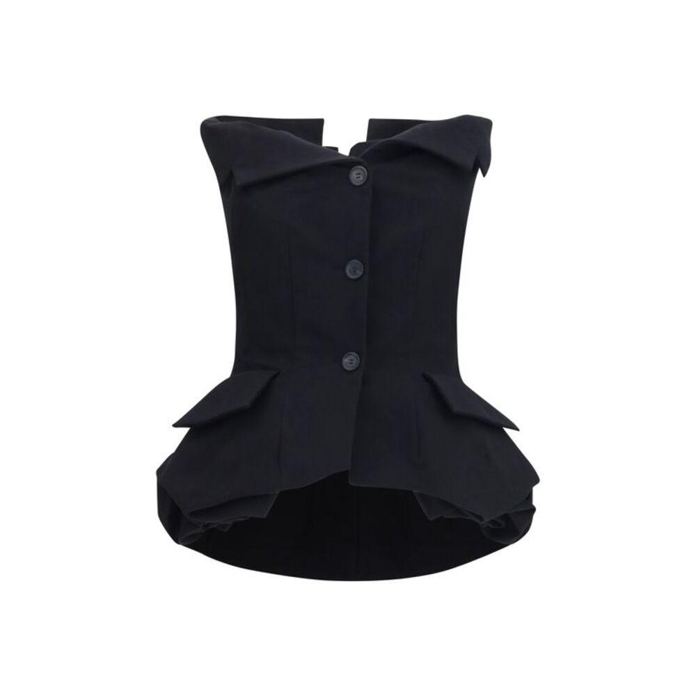 Magda Butrym Women Cotton Bustier Corset Top